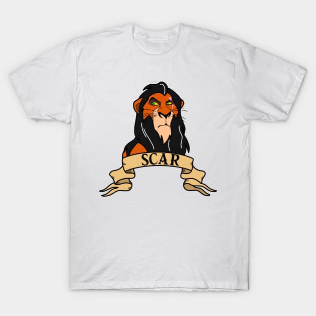 Scar T-Shirt by SimplePeteDoodles